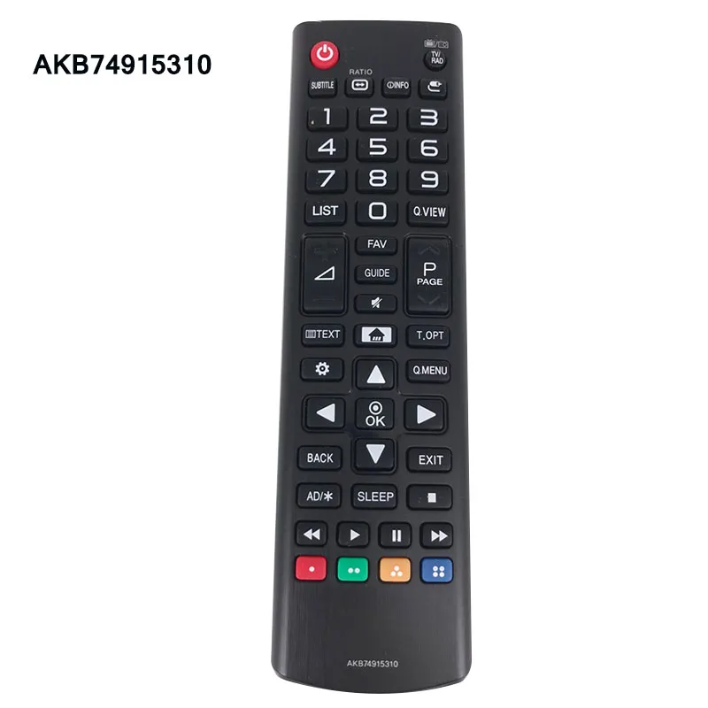Оригинальный Для LG tv пульт дистанционного управления совместим с AKB74915310