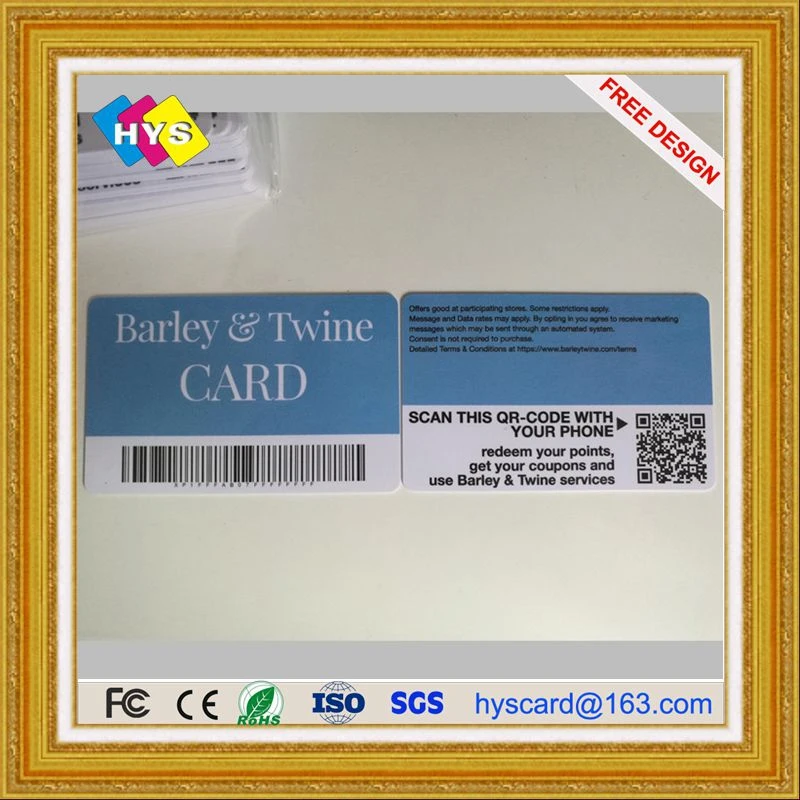 Белая карта и Карта штрих кода для деловой печати|barcode card|print cardsprinted plastic card |