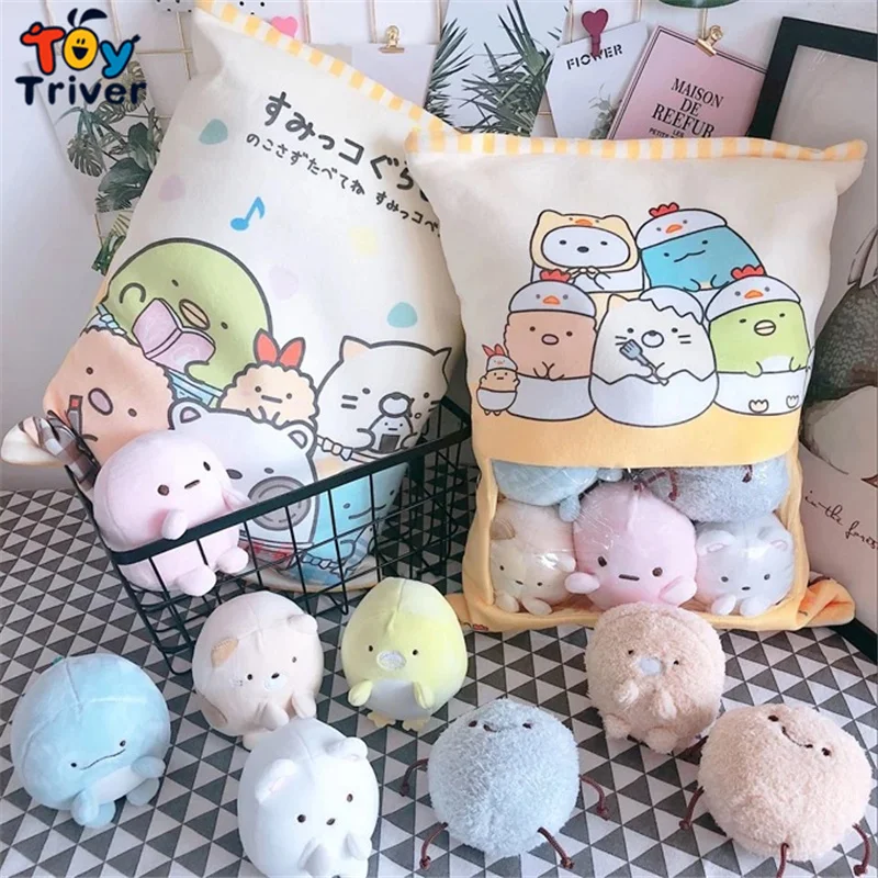 Японская анимация один пакет Sumikko Gurashi угловая биологическая плюшевая игрушка
