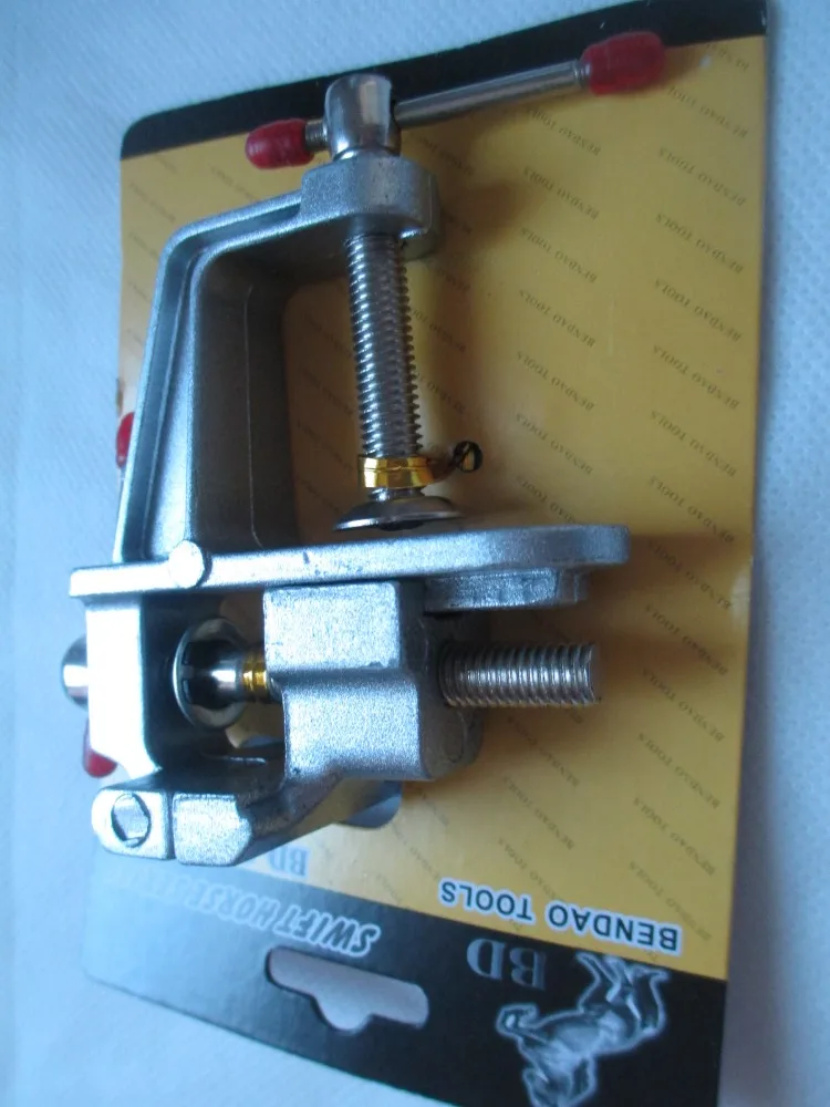 Fixmee Алюминиевый мини зажим для хобби ювелира верстак Вертлюг основание тиски|vice