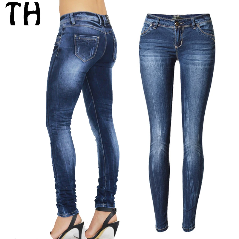 Весенние повседневные джинсы с отбеливателем женские эластичные джинсовые