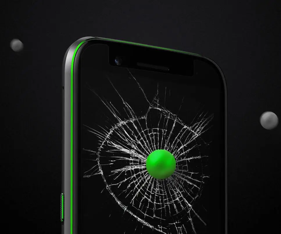 Оригинальный протектор экрана Xiaomi black shark мягкая пленка гибкое стекло