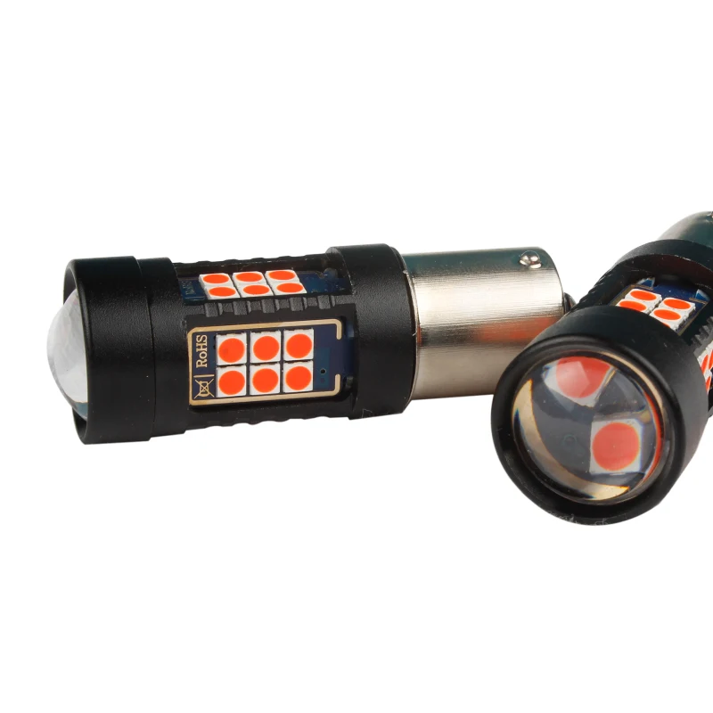 2pcs1156 BA15S P21W супер яркий 1200LM светодиодный задний фонарь для автомобиля тормозной