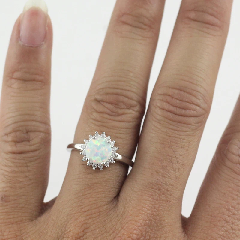 Haимис Благородный Белый Огненный Опал Ювелирные наборы ожерелье кулон серьги