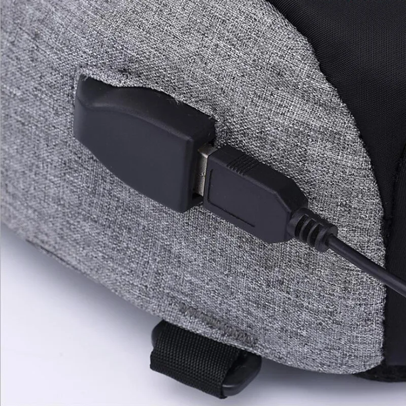 Новая мужская нагрудная сумка Оксфорд с одним плечевым ремнем через плечо для