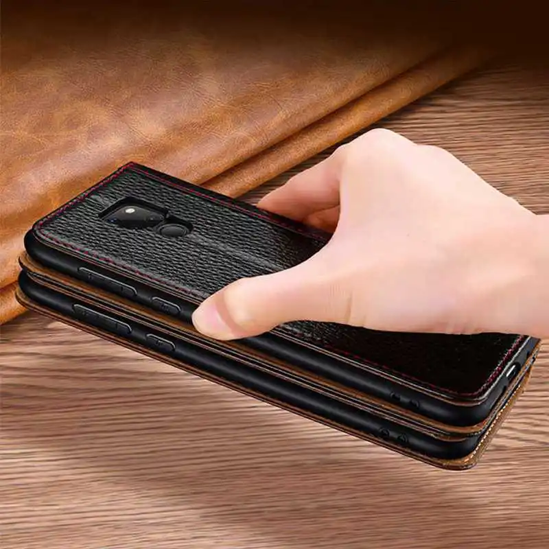 Чехол из натуральной кожи для Huawei P30 Pro чехол Короткие Чехлы Coque P30Pro футляр прочный