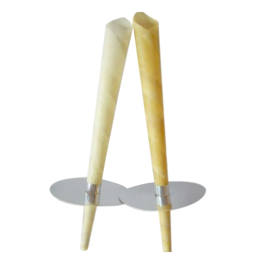 336 шт./лот медицинский класс без дыма чистый пчелиный воск ушные конусы с защитным