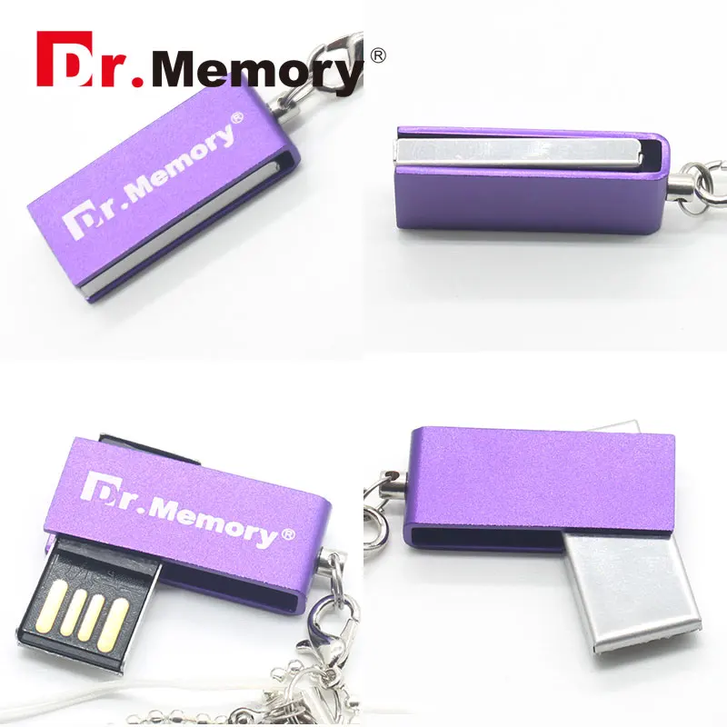 USB флеш накопитель Dr.memory 9 цветов водонепроницаемый usb 32 ГБ флешка 2 0 фиолетовая