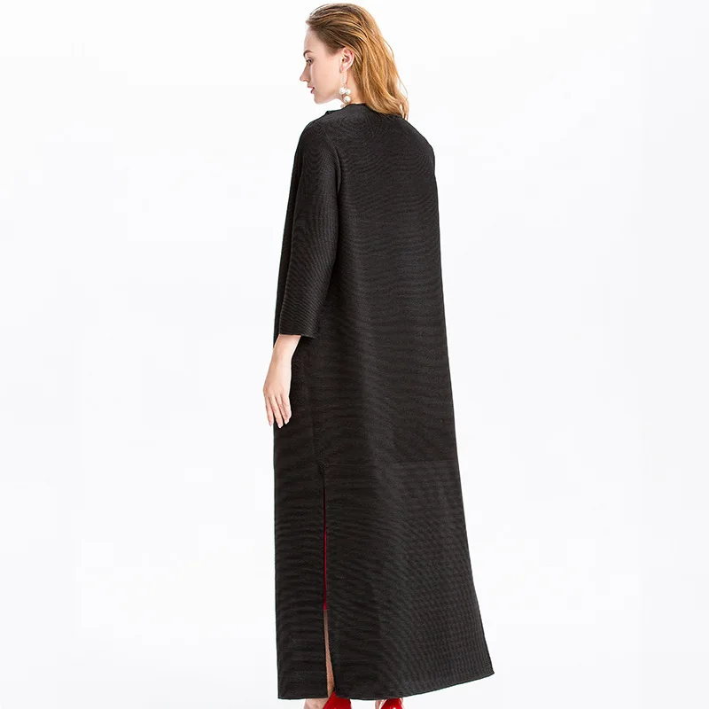 Changpleat 2019 новые весенние однотонные женские плащ Тренч Miyak плиссированные модные