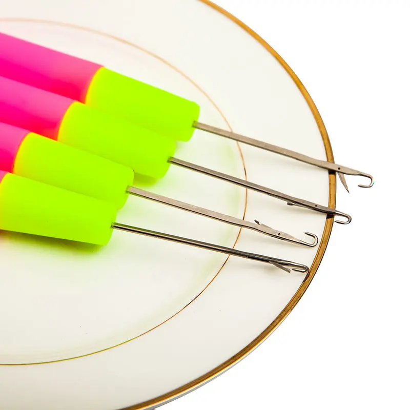 4 шт./компл. домашние фирменные инструменты для вязания крючок ковров с язычком.