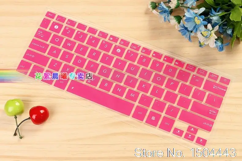 rose Для Asus Zenbook UX303L U303LN4210 U305LA U3000 U306UA U303 ux310 ux305 RX310U UX 310 13 дюймов ноутбук Клавиатура Защитная крышка - Цвет: rose