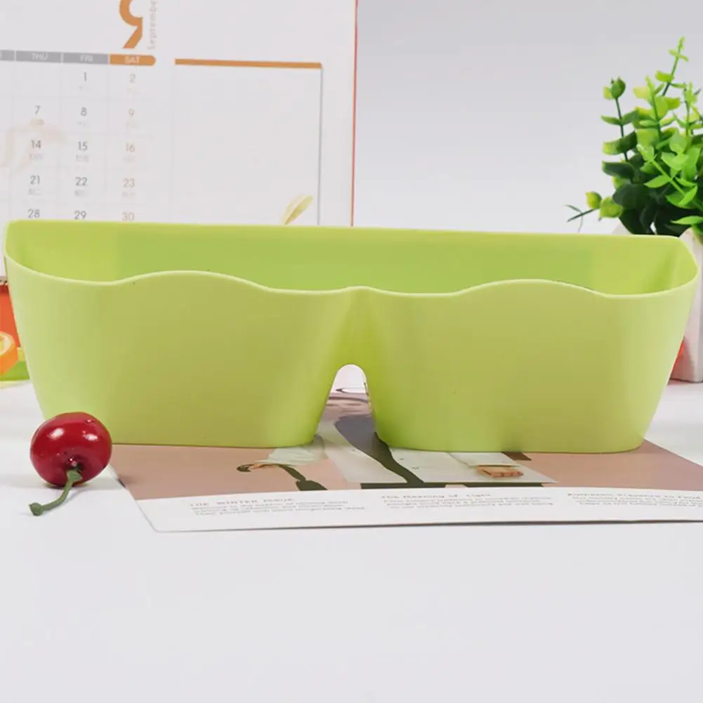 green AsyPets трехмерное супер клей подвешивание обуви Полка волна стиль Наклейка на стену обуви стойки - Цвет: green