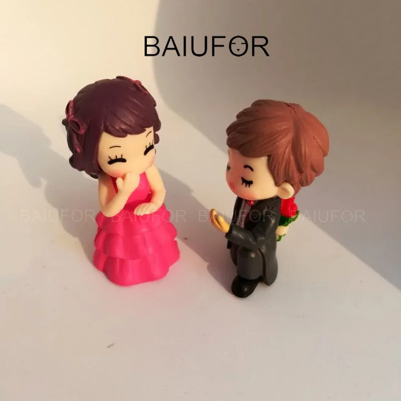 Миниатюрные фигурки для влюбленных пар BAIUFOR садовые миниатюрные террариума