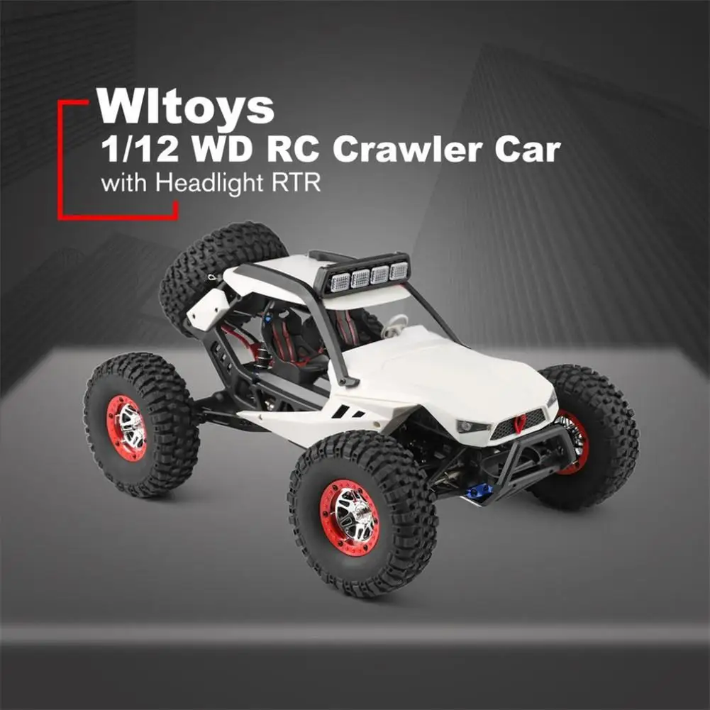 RCtown Wltoys 12429 4WD 1/12 Электрический альпинистский высокоскоростной внедорожный автомобиль симулятор автомобиля дистанционного управления