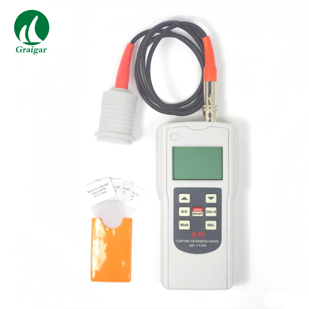 

AC-112H Portable Digital Coating Thickness Gauge Measuring Range 0~12000 um