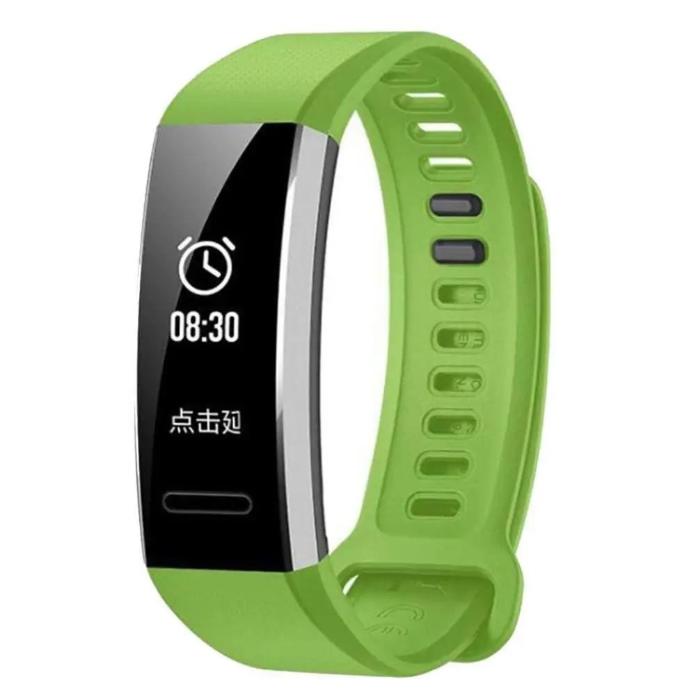 green Ремешок для huawei Band 2/2 Pro, сменный ремешок для наручных часов, ремешок для huawei band 2/2 Pro, ремешок для наручных часов, силиконовый резиновый ремешок для часов - Цвет ремешка: green
