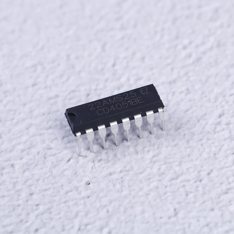 10 шт./лот CD4051BE CD4051 4051BE 4051 аналоговый переключатель непосредственно в DIP-16 |