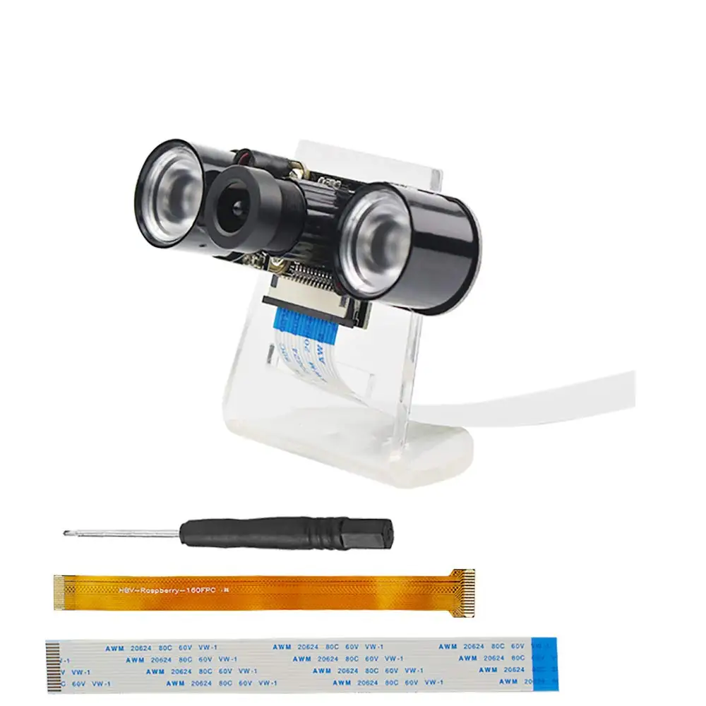 Крепление для камеры Raspberry Pi + кабель 50 см/30 см Zero W 2 3 Модель B +|Аксессуары