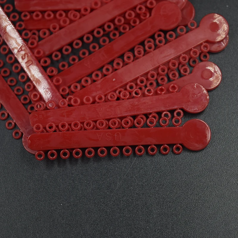 45 упаковок стоматологических ортодонтиков Ligature Галстуки эластичные резинки
