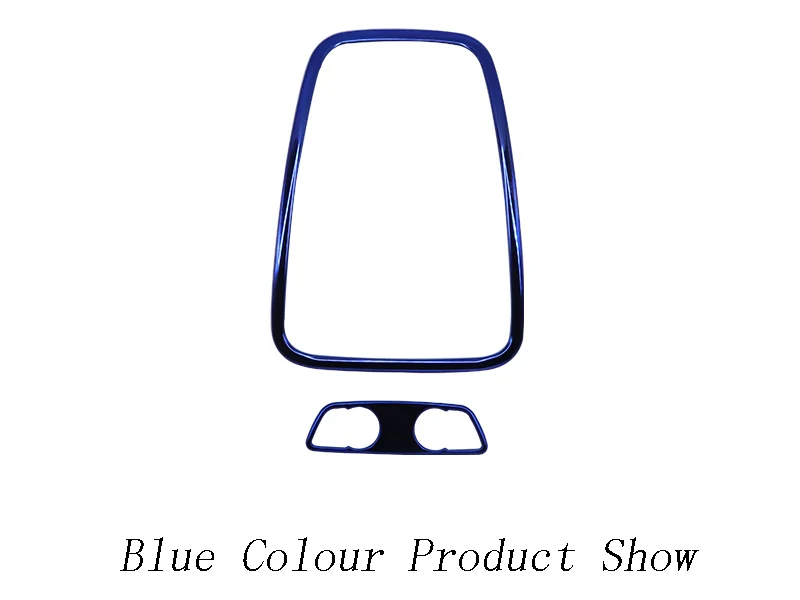 Светильник для чтения в автомобиле, декоративная рамка, обшивка, накладка, наклейка из нержавеющей стали для Audi A4 B9