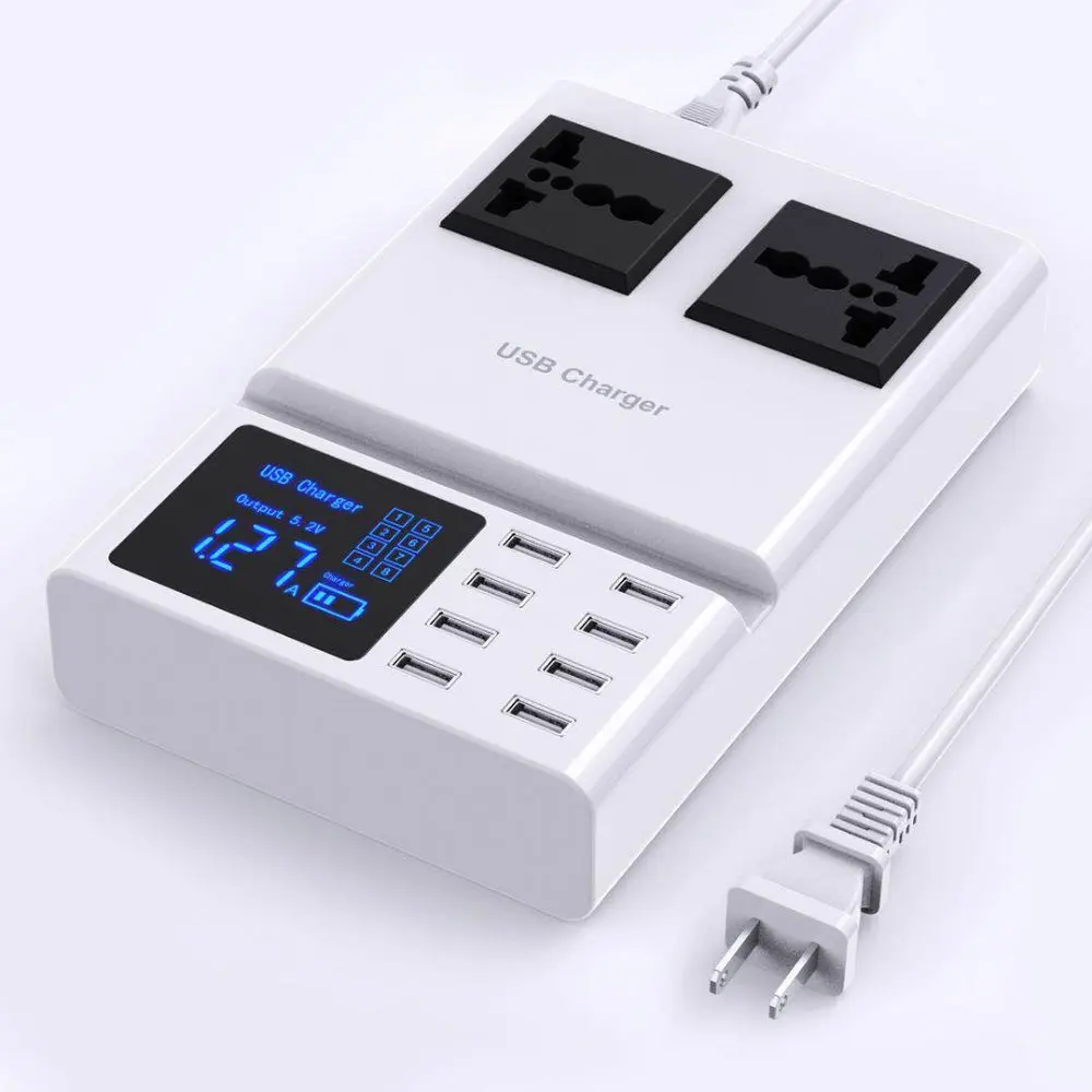 Зарядное устройство с 2 USB портами 8 А 2500 Вт|Зарядные устройства для MP3/MP4-плееров| |