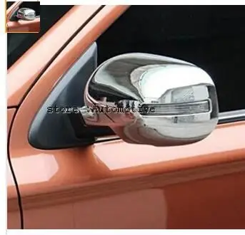 Хромированная отделка из АБС пластика для Mitsubishi Outlander 2013 2014 зеркальная крышка