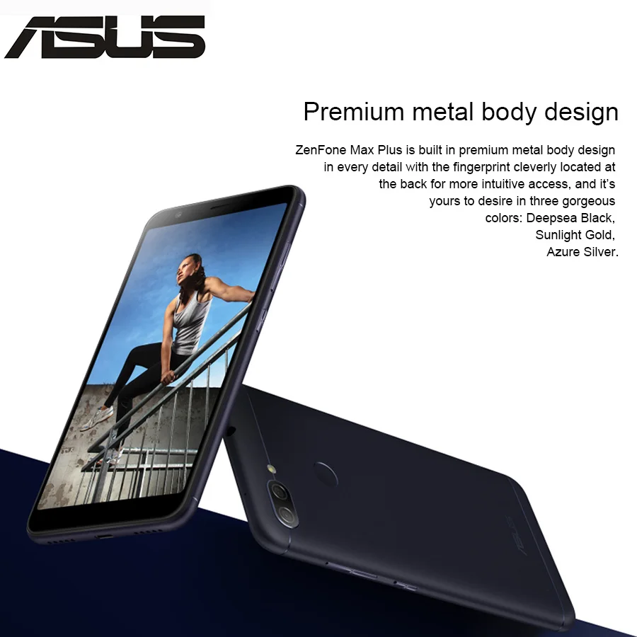 Глобальная версия ASUS ZenFone Max Plus ZB570TL Dual SIM 4G LTE мобильный телефон 5 7 дюйма 3 ГБ 32 18:9