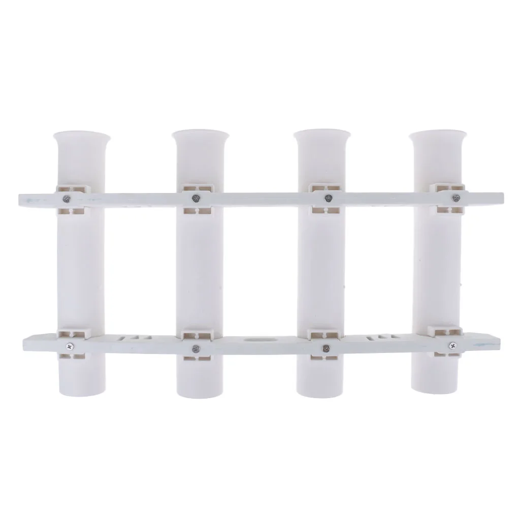 Marine 2x 4Tube Boat Fishing Rod Holder Rack 10.7 in -1.77 Dia. Mount for Water Sports Kayaking Canoeing Rafting Accessory | Спорт и