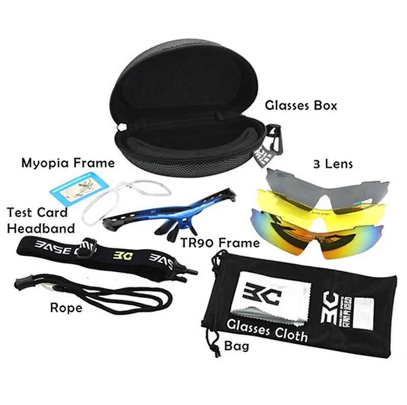 BASECAMP экономически эффективным поляризованные очки Велоспорт велосипед