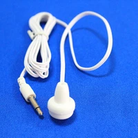 linhuipad 10pcs de 18 single mini earbud mono earphone disposable earbuds 1 bud earphone free shipping