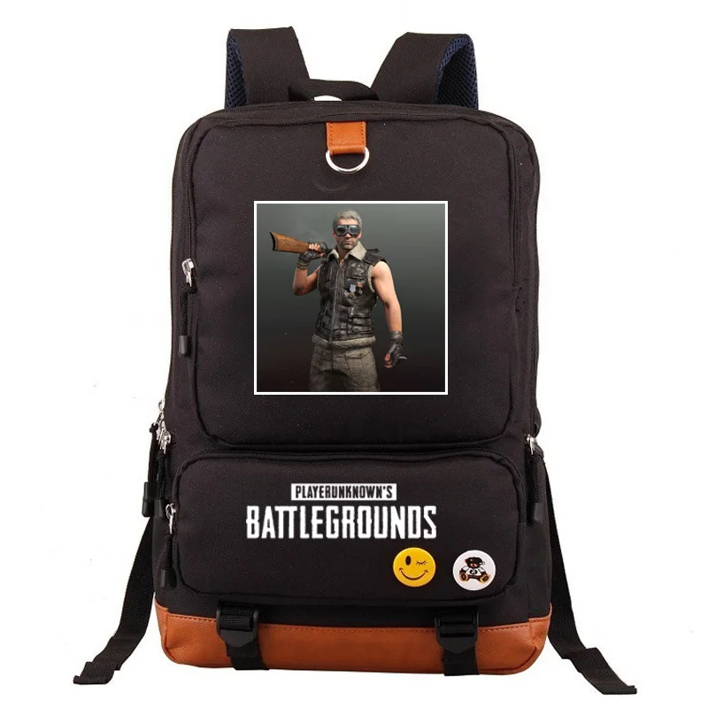05 Горячая игра PUBG BATTLEGROUNDS Куриный Ужин мальчик девочка школьная сумка для женщин рюкзак для подростков холст мужской студенческий рюкзак - Цвет: 05