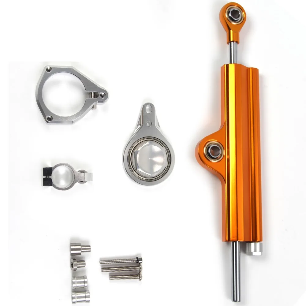 For BMW S100RR 2009 - 2013 Steering Damper Stabilizer Kit Motorcycle accessories CNC S-100RR S 100RR 100 RR 10 2011 2012 gold | Автомобили