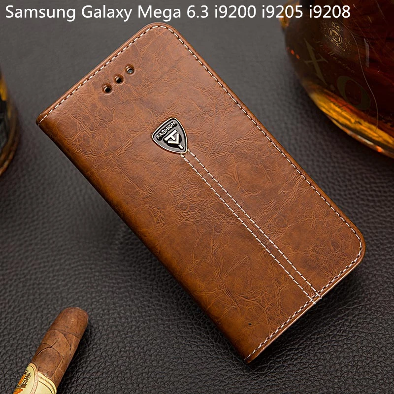 EFFLE флип чехол для samsung Galaxy Mega 6 3 i9200 кожаный силиконовый i9205 i9208 Обложка