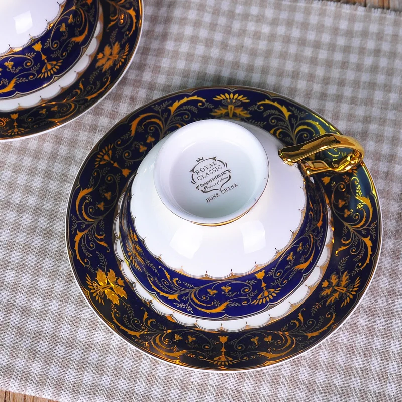 Континентальный костяного фарфора чашка кофе и с блюдцем костюм экспорт -