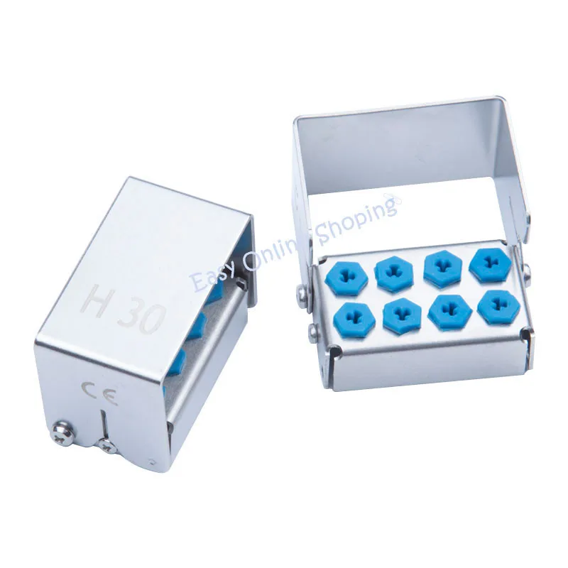 Стоматологический 8 отверстий держатель Бур для имплантатов HP RA FG Bur стерильный