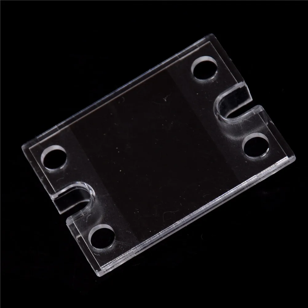 2 pcs SSR Clear Plastic Cover Safety Case for Single Phase Solid State Relay | Инструменты