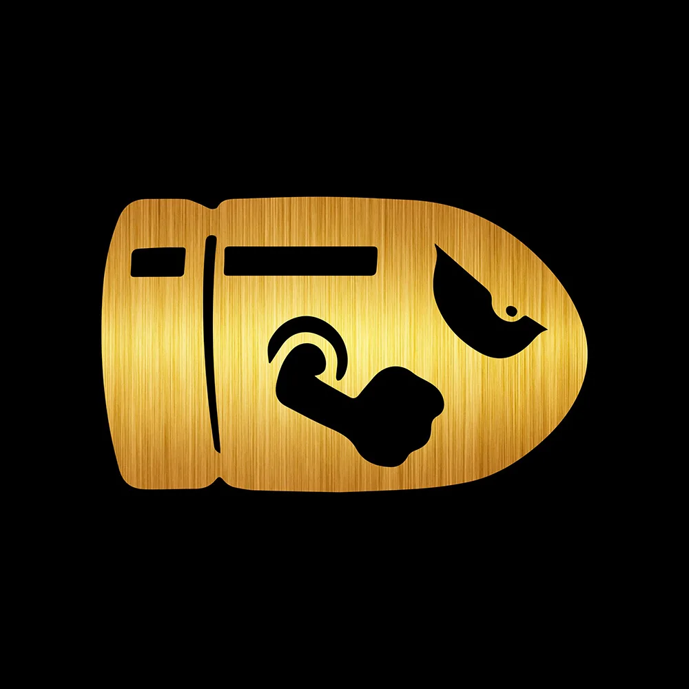 Rylybons Bullet Bill Мультяшные наклейки на бампер и для автомобиля Стайлинг украшение