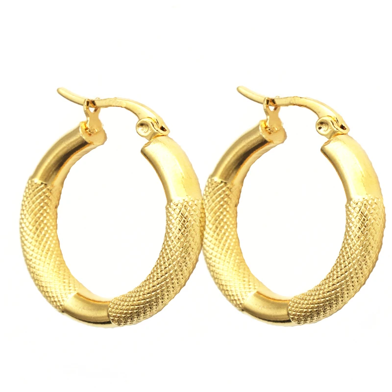 Small Hoop Earrings Women Circle Men High Polish Stainless Steel Round Jewelry women Earings | Украшения и аксессуары