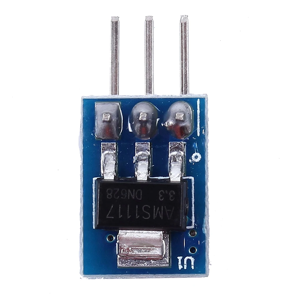AMS1117-3.3 DC Напряжение Регулятор Шаг вниз Питание модуль 4 75 V-12V постоянного тока до 3