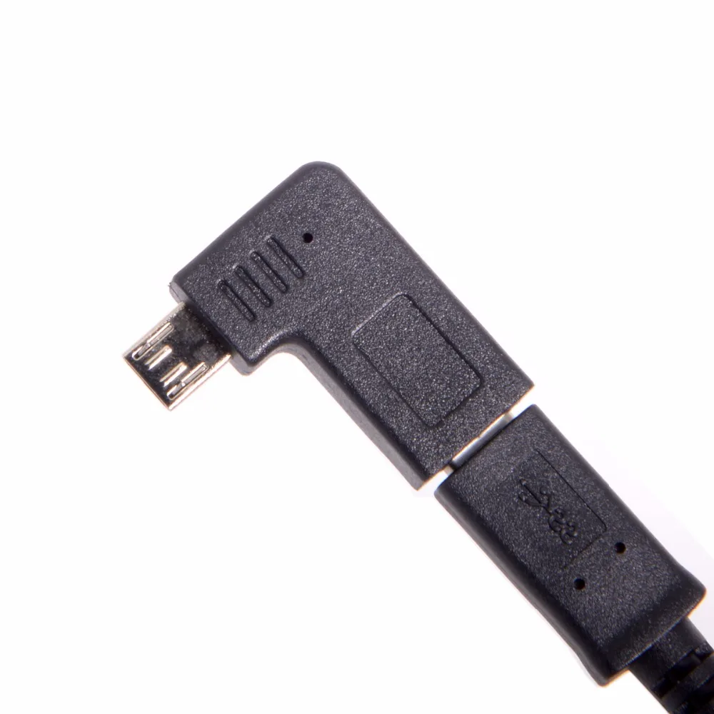 USB C Type женский микро 2 0 5Pin адаптер для передачи данных 90 градусов левый и правый