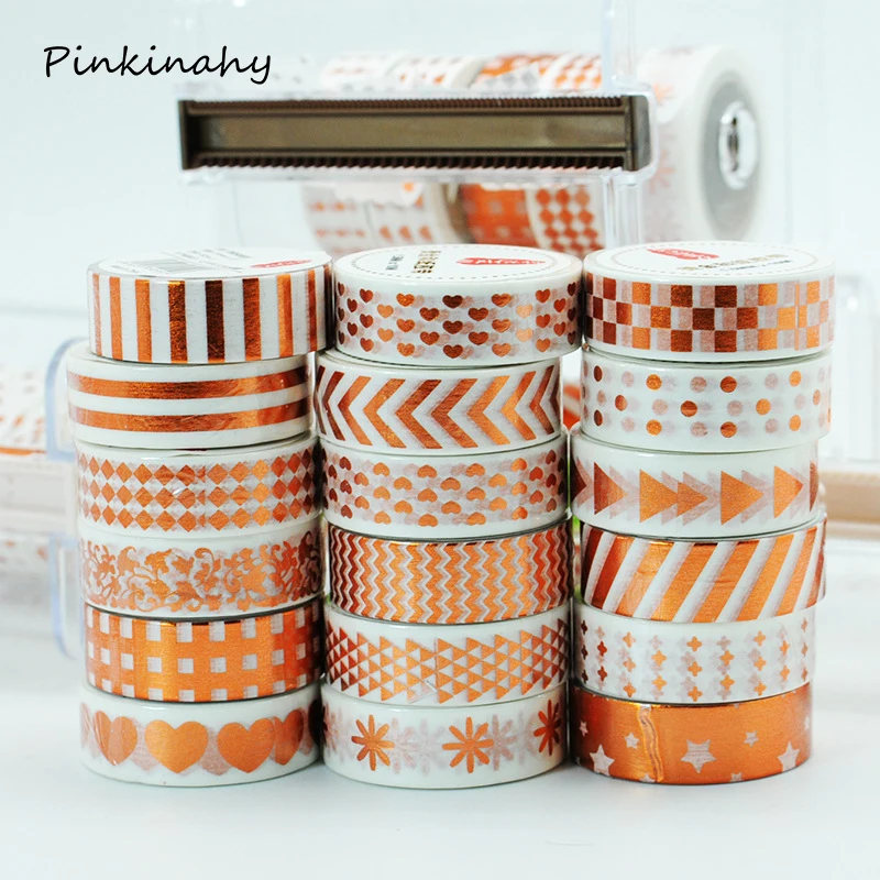 1x10 м золотая серебряная фольга сердце фотография скрапбукинг милый кавайный