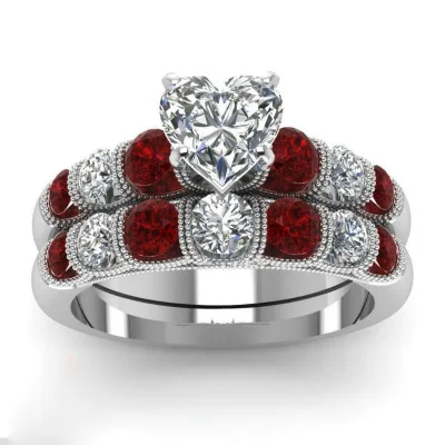 Готика перстень женские кольца ring набор колец кольцо с камнем парные кольца печатка мужская кольцо керамика обручальные кольца панк кольцо кольца кольцо женское перстень мужское кольца женские мужские кольца - Цвет основного камня: 34