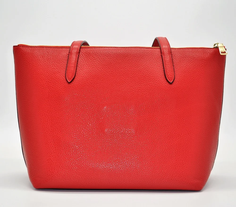 COACH Taylor Tote из кожи с галькой(яшма/золото) роскошные сумки для женщин дизайнерские сумки от Coach