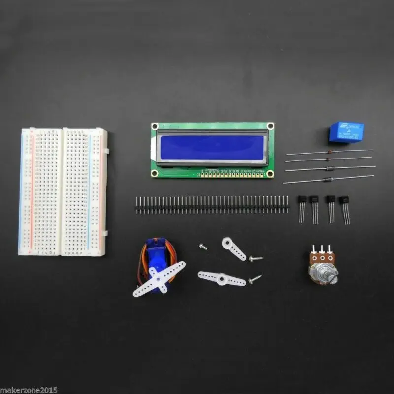 Adeept Новинка проект 1602 LCD стартовый набор для Arduino UNO R3 Mega 2560 Servo USA | Безопасность и