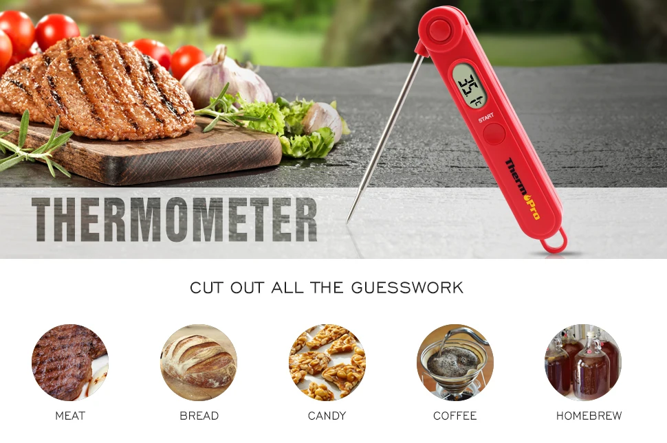 ThermoPro TP 03 ультра быстрой и точной цифровой Кухня Еда мясо Пособия по кулинарии