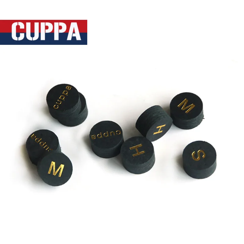 Cuppa 3 шт./партия 10 мм/12 мм наконечник для снукера S/M/H Китай