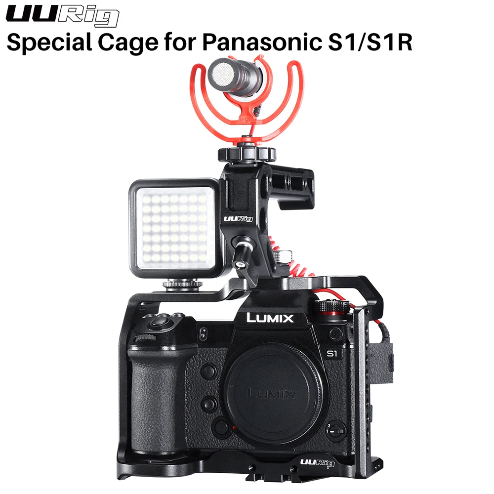 Защитный чехол UURig Vlog для камеры Panasonic Lumix S1R S1 DSLR | Электроника