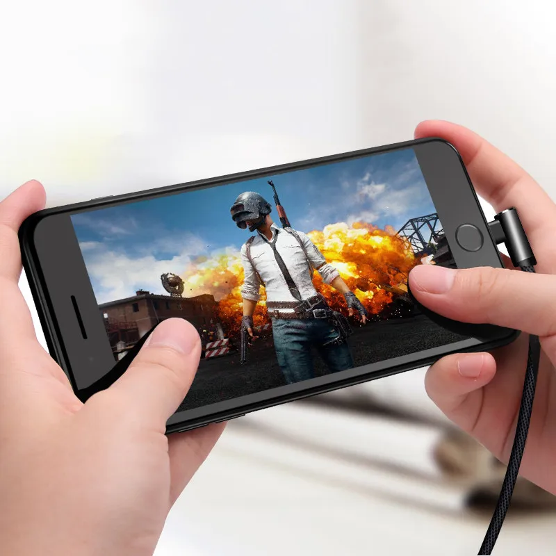 Кабель USB Type-C SUPTEC 90 градусов 2 4 А для быстрой зарядки и передачи данных | Мобильные