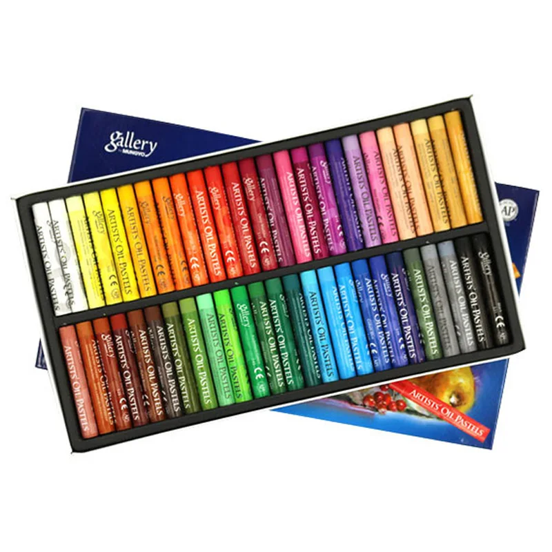 48 color 48 цветов, масляная пастель круглой формы для художника, студента, граффити, рисование, ручка для рисования, школьные канцелярские принадлежности, художественные принадлежности, мягкий карандаш - Цвет: 48 color