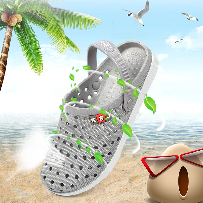 Новинка красивые модные мужские двухсторонние летние шлепанцы сандалии для